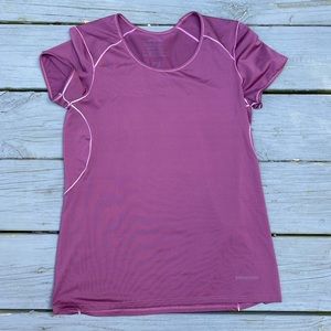 WS - Patagonia Capilene Purple Baselayer T-Shirt